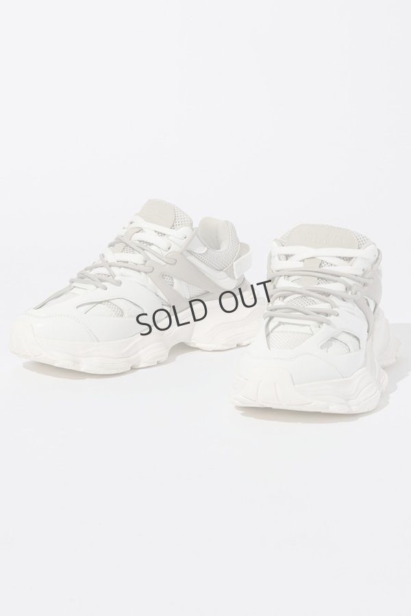 画像1: {SOLD}1piu1uguale3 RELAX ウノピゥウノウグァーレトレ リラックス レイヤードダッドスニーカー{-BEA} (1)