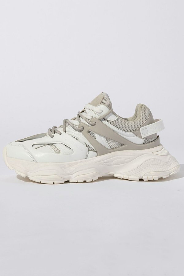 画像2: 1piu1uguale3 RELAX ウノピゥウノウグァーレトレ リラックス レイヤードダッドスニーカー{-BEA} (2)