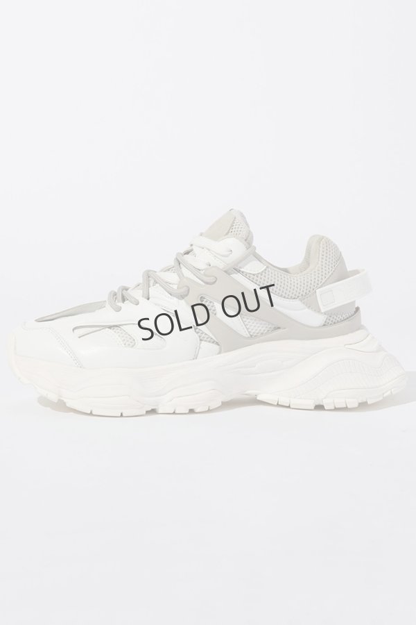 画像2: {SOLD}1piu1uguale3 RELAX ウノピゥウノウグァーレトレ リラックス レイヤードダッドスニーカー{-BEA} (2)