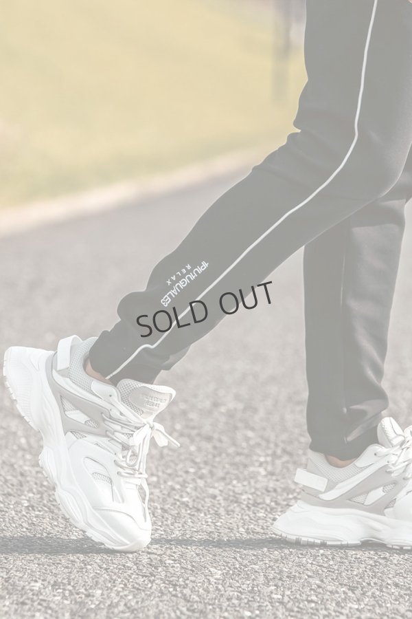 画像4: {SOLD}1piu1uguale3 RELAX ウノピゥウノウグァーレトレ リラックス レイヤードダッドスニーカー{-BEA} (4)