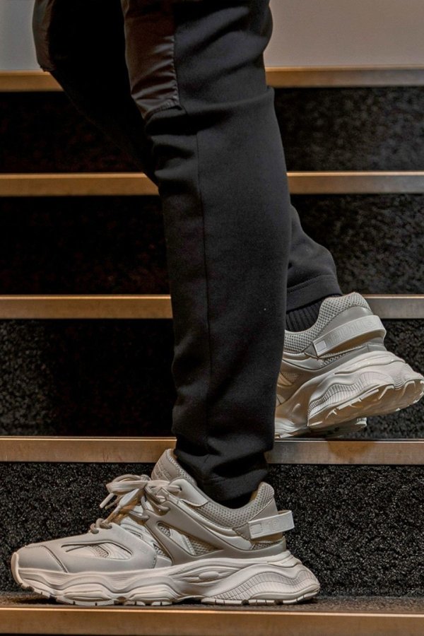 画像10: 1piu1uguale3 RELAX ウノピゥウノウグァーレトレ リラックス レイヤードダッドスニーカー{-BEA} (10)