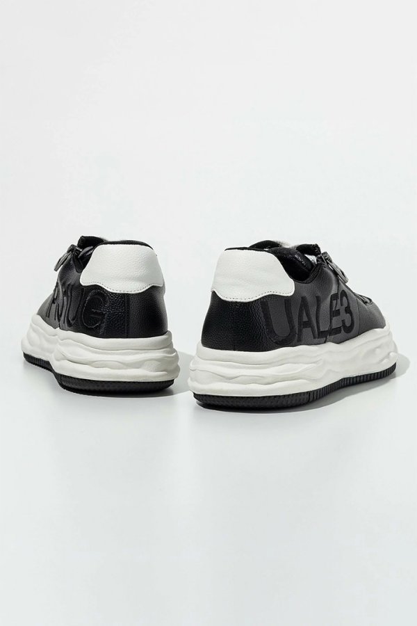 画像3: 1piu1uguale3 RELAX ウノピゥウノウグァーレトレ リラックス ボリュームソール刺繍ロゴスニーカー{-BFS} (3)