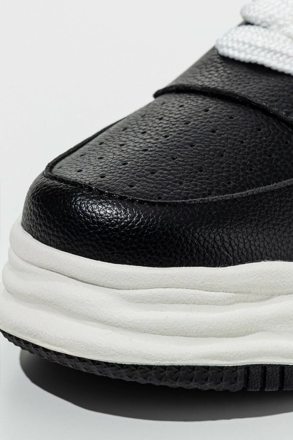 画像8: 1piu1uguale3 RELAX ウノピゥウノウグァーレトレ リラックス ボリュームソール刺繍ロゴスニーカー{-BFS} (8)