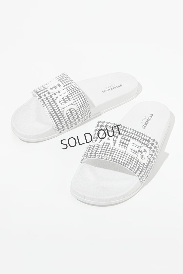 画像1: {SOLD}1piu1uguale3 RELAX ウノピゥウノウグァーレトレ リラックス グレンチェックシャワーサンダル{USZ-26010-BFS} (1)