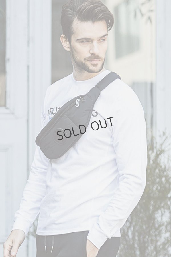 画像4: {SOLD}1piu1uguale3 RELAX ウノピゥウノウグァーレトレ リラックス サークルロゴボディバッグ{-BDA} (4)