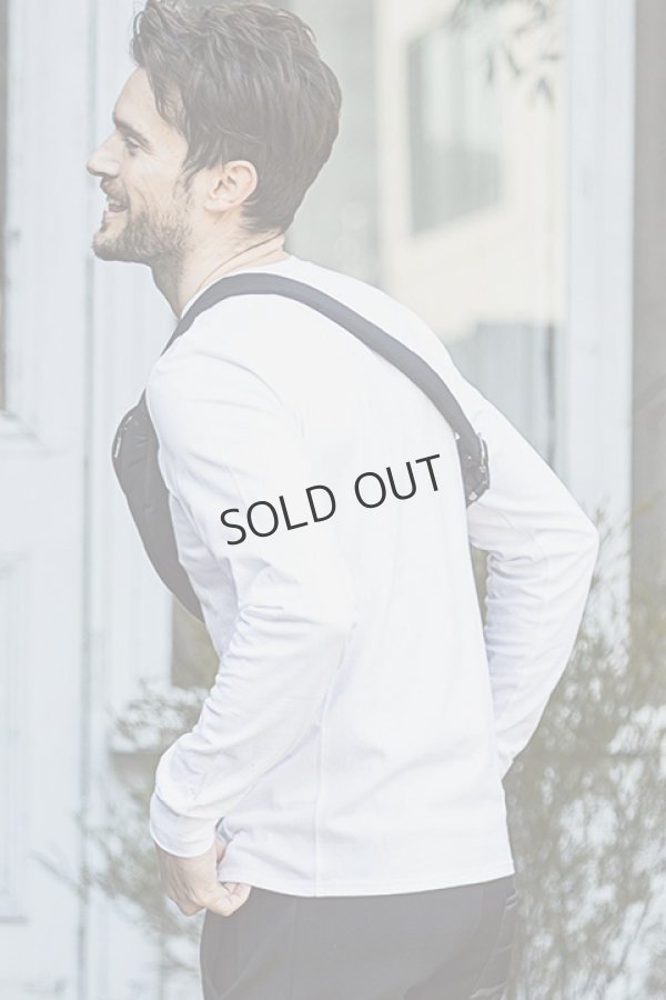 画像5: {SOLD}1piu1uguale3 RELAX ウノピゥウノウグァーレトレ リラックス サークルロゴボディバッグ{-BDA} (5)