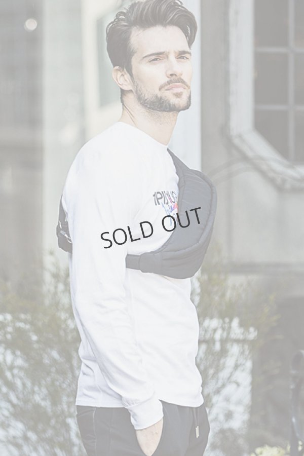 画像6: {SOLD}1piu1uguale3 RELAX ウノピゥウノウグァーレトレ リラックス サークルロゴボディバッグ{-BDA} (6)