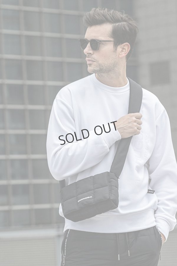 画像2: {SOLD}1piu1uguale3 RELAX ウノピゥウノウグァーレトレ リラックス パデッドミニショルダーバッグ{-BDA} (2)