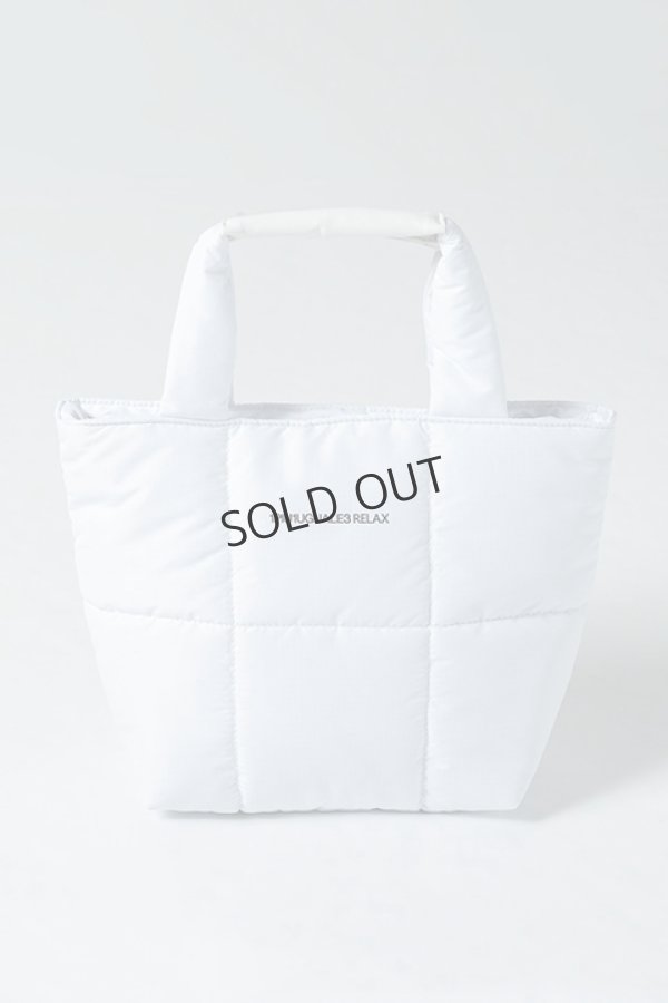 画像4: {SOLD}1piu1uguale3 RELAX ウノピゥウノウグァーレトレ リラックス パデッドミニトートバッグ{-BDA} (4)
