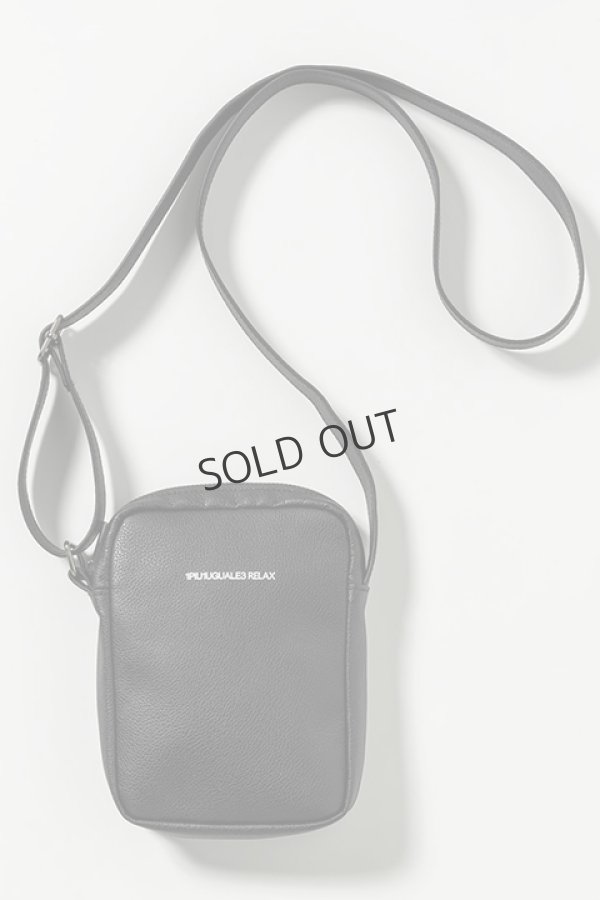 画像6: {SOLD}1piu1uguale3 RELAX ウノピゥウノウグァーレトレ リラックス フェイクレザーミニショルダーバッグ{-BDA} (6)