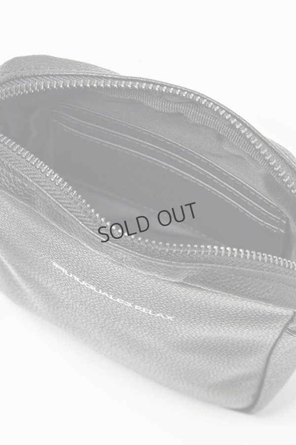 画像9: {SOLD}1piu1uguale3 RELAX ウノピゥウノウグァーレトレ リラックス フェイクレザーミニショルダーバッグ{-BDA} (9)