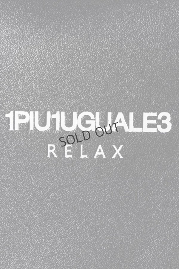 画像14: {SOLD}1piu1uguale3 RELAX ウノピゥウノウグァーレトレ リラックス サークルロゴPUトートバッグ{-BES} (14)