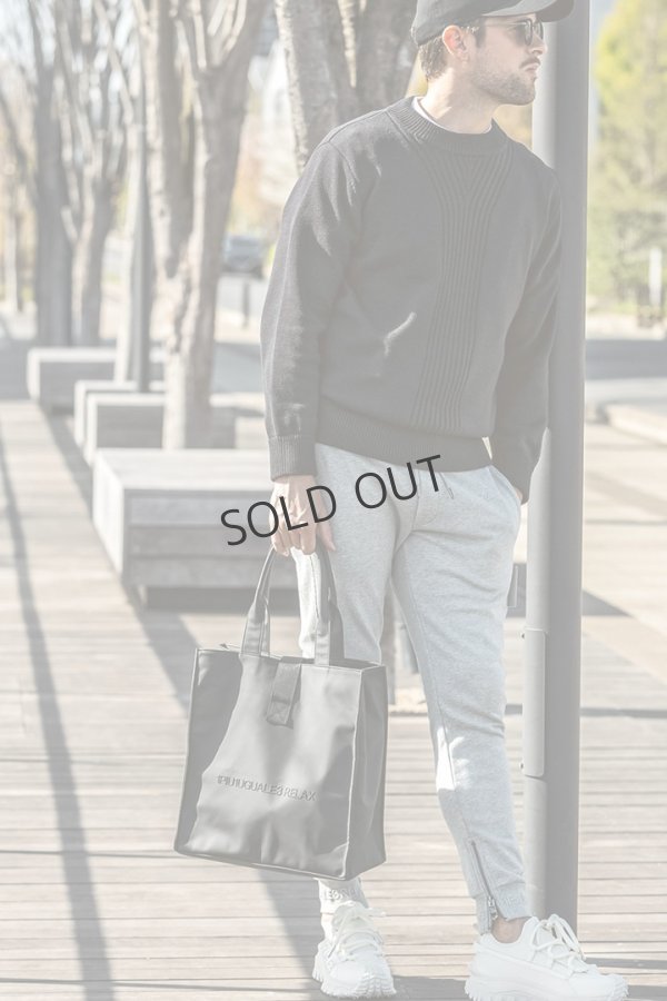 画像2: {SOLD}1piu1uguale3 RELAX ウノピゥウノウグァーレトレ リラックス シンセティックレザートートバッグ{-BEA} (2)