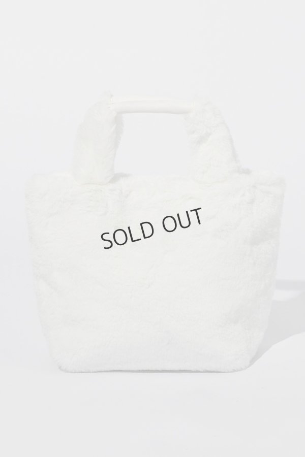 画像6: {SOLD}1piu1uguale3 RELAX ウノピゥウノウグァーレトレ リラックス シルバーロゴプレートファーミニトートバッグ{-BEA} (6)