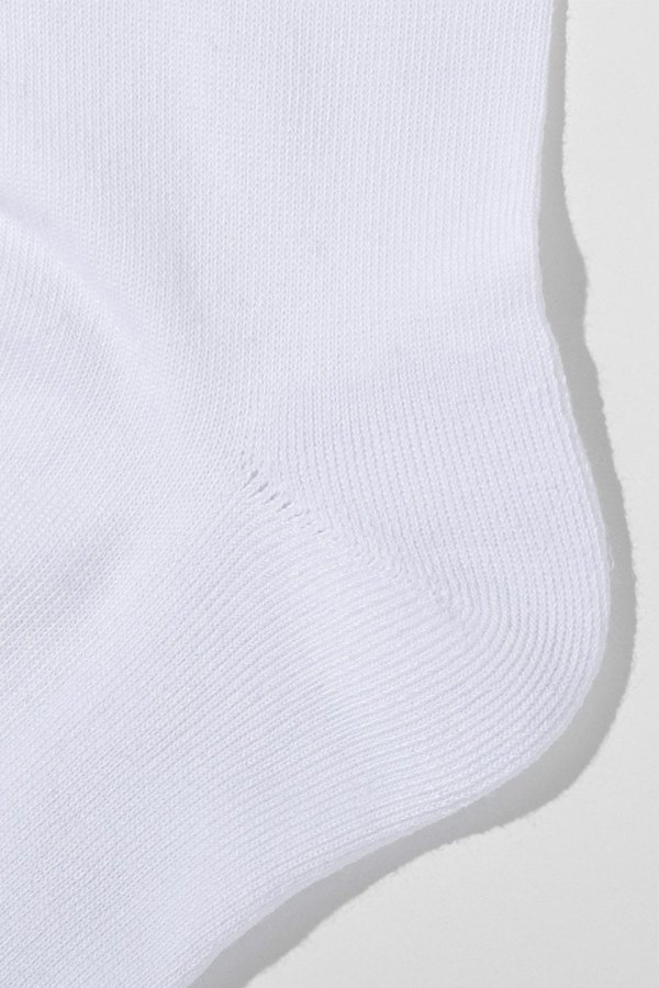 画像4: 1piu1uguale3 RELAX ウノピゥウノウグァーレトレ リラックス ロゴ刺繍クルーソックス{-BEA} (4)