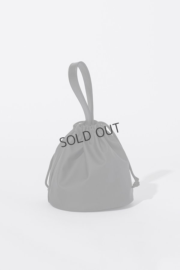 画像6: {SOLD}1piu1uguale3 RELAX ウノピゥウノウグァーレトレ リラックス シンセティックレザードローストリングバッグ{-BEA} (6)