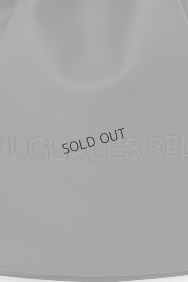 画像7: {SOLD}1piu1uguale3 RELAX ウノピゥウノウグァーレトレ リラックス シンセティックレザードローストリングバッグ{-BEA} (7)