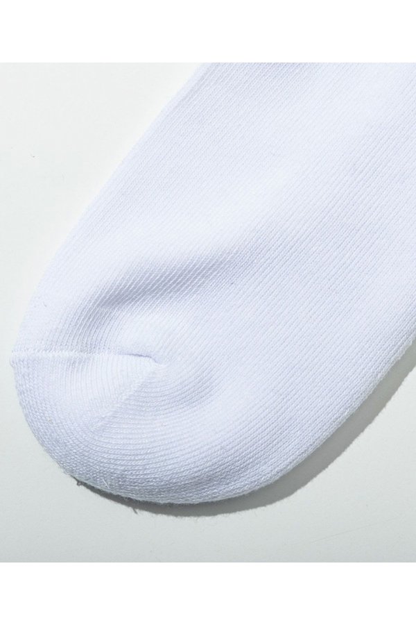 画像4: 1piu1uguale3 RELAX ウノピゥウノウグァーレトレ リラックス × Mark Gonzales ロゴ刺繍アンクルソックス{-BFS} (4)