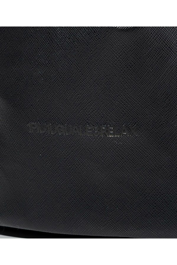 画像4: 1piu1uguale3 RELAX ウノピゥウノウグァーレトレ リラックス シンセティックサフィアーノドローストリングバッグ{-BFS} (4)