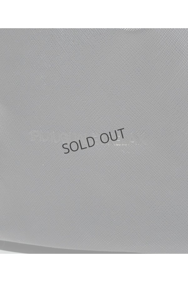 画像4: {SOLD}1piu1uguale3 RELAX ウノピゥウノウグァーレトレ リラックス シンセティックサフィアーノドローストリングバッグ{-BFS} (4)