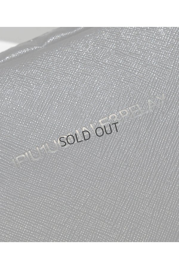 画像4: {SOLD}1piu1uguale3 RELAX ウノピゥウノウグァーレトレ リラックス シンセティックサフィアーノミニショルダーバッグ{-BFS} (4)