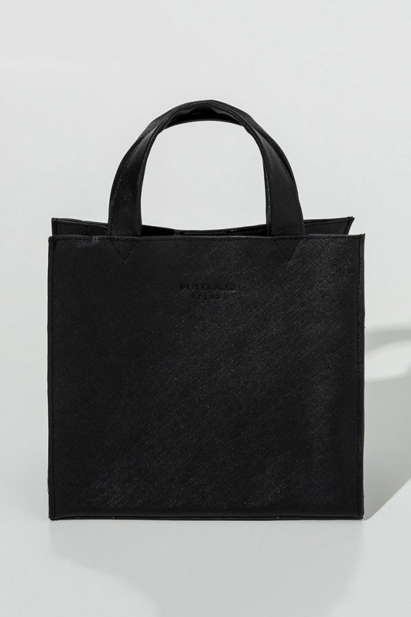 画像1: 1piu1uguale3 RELAX ウノピゥウノウグァーレトレ リラックス シンセティックサフィアーノミニトートバッグ{-BFS} (1)