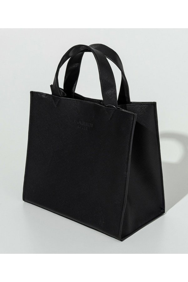 画像3: 1piu1uguale3 RELAX ウノピゥウノウグァーレトレ リラックス シンセティックサフィアーノミニトートバッグ{-BFS} (3)