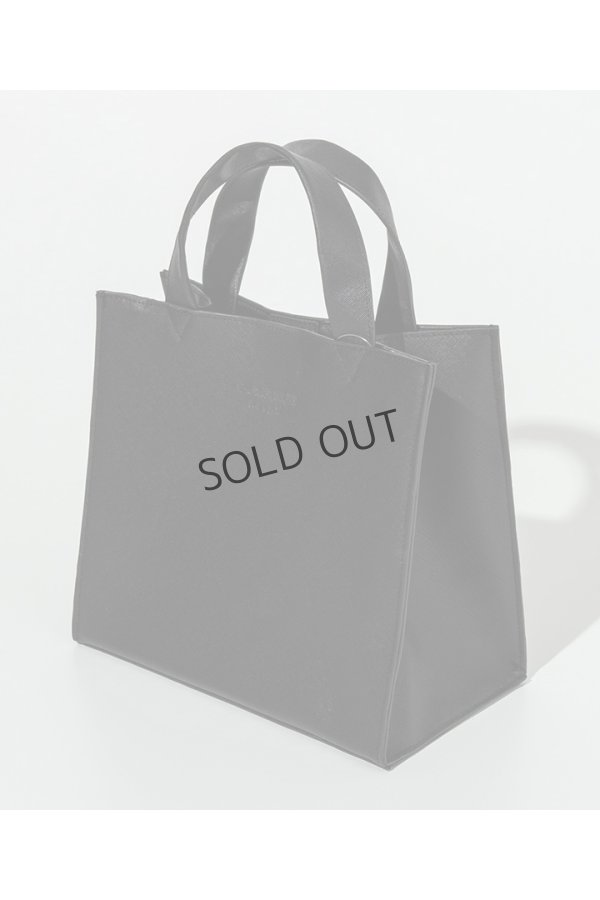 画像3: {SOLD}1piu1uguale3 RELAX ウノピゥウノウグァーレトレ リラックス シンセティックサフィアーノミニトートバッグ{-BFS} (3)