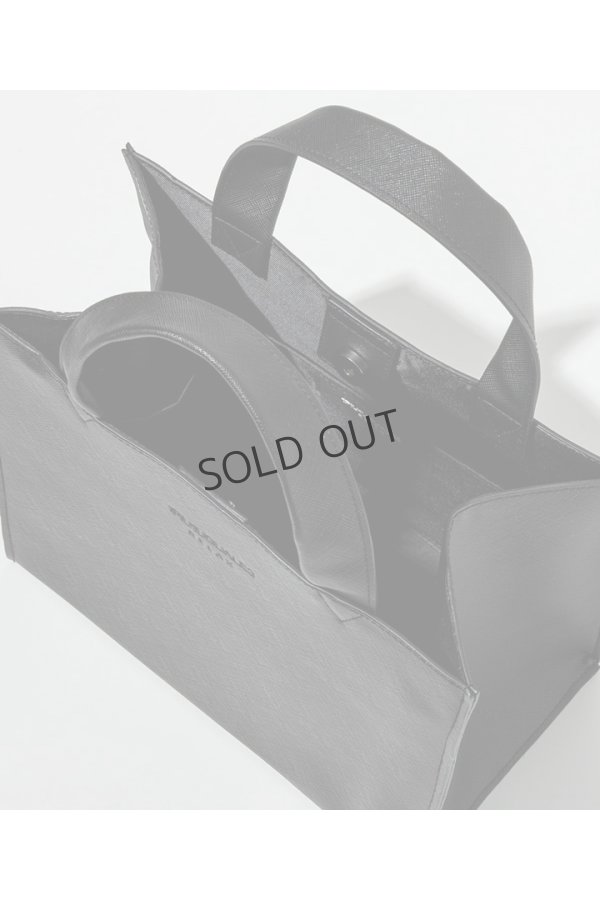 画像4: {SOLD}1piu1uguale3 RELAX ウノピゥウノウグァーレトレ リラックス シンセティックサフィアーノミニトートバッグ{-BFS} (4)