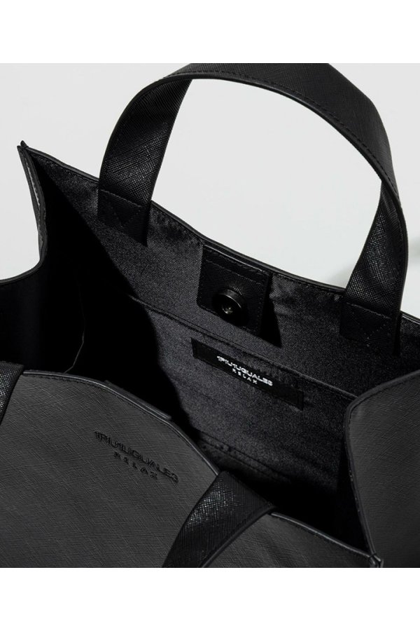 画像5: 1piu1uguale3 RELAX ウノピゥウノウグァーレトレ リラックス シンセティックサフィアーノミニトートバッグ{-BFS} (5)