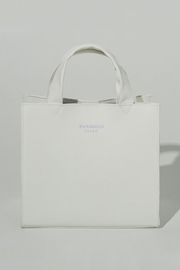 画像5: 1piu1uguale3 RELAX ウノピゥウノウグァーレトレ リラックス シンセティックサフィアーノミニトートバッグ{-BFS} (5)