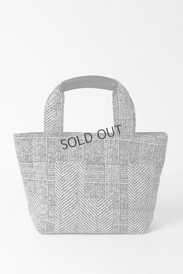 画像1: 1piu1uguale3 RELAX ウノピゥウノウグァーレトレ リラックス HOUNDSTOOTH LUNCH BAG{-BFS} (1)