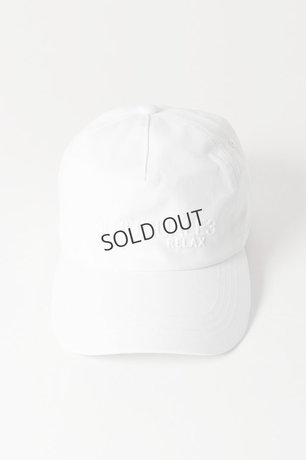 画像2: 1piu1uguale3 RELAX ウノピゥウノウグァーレトレ リラックス EMBOSSED LOGO CAP{-BFS} (2)