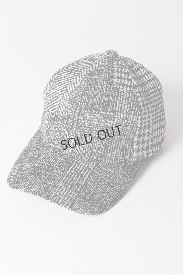 画像1: 1piu1uguale3 RELAX ウノピゥウノウグァーレトレ リラックス HOUNDSTOOTH CAP{-BFS} (1)