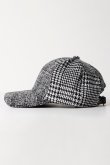 画像3: 1piu1uguale3 RELAX ウノピゥウノウグァーレトレ リラックス HOUNDSTOOTH CAP{-BFS} (3)