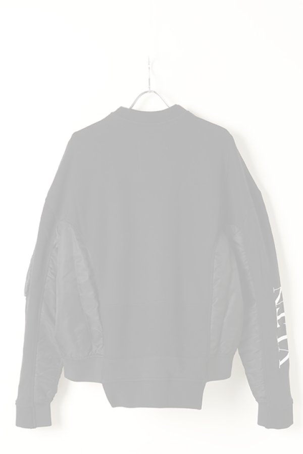 画像4:   Valentino ヴァレンティノ VLTN クルーネックスウェットシャツ {UV0CII452KP-0NO-BJA}  :UV0CII452KP0NO  (4)