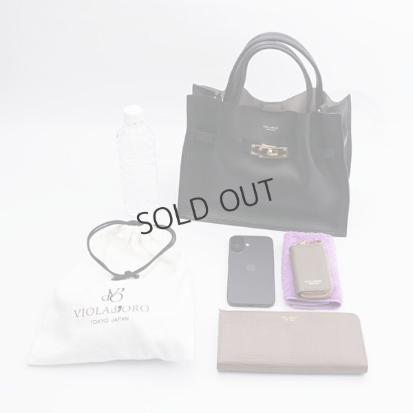 画像9: {SOLD}VIOLAd'ORO ヴィオラドーロ TRERO LEATHER BAG{-BFS} (9)
