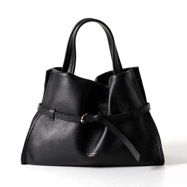 画像1: VIOLAd'ORO ヴィオラドーロ LEATHER BAG{-BFS} (1)