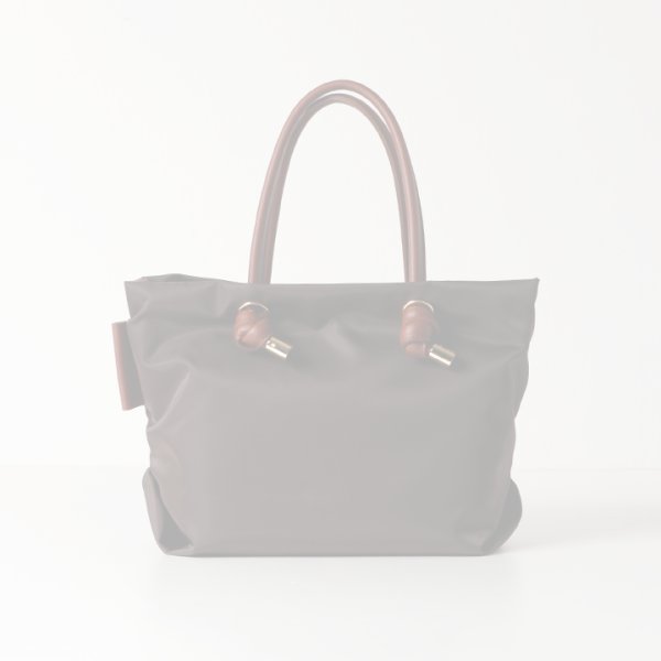画像2:   VIOLAd'ORO ヴィオラドーロ BIANCA NYLON BAG{-BFS} (2)