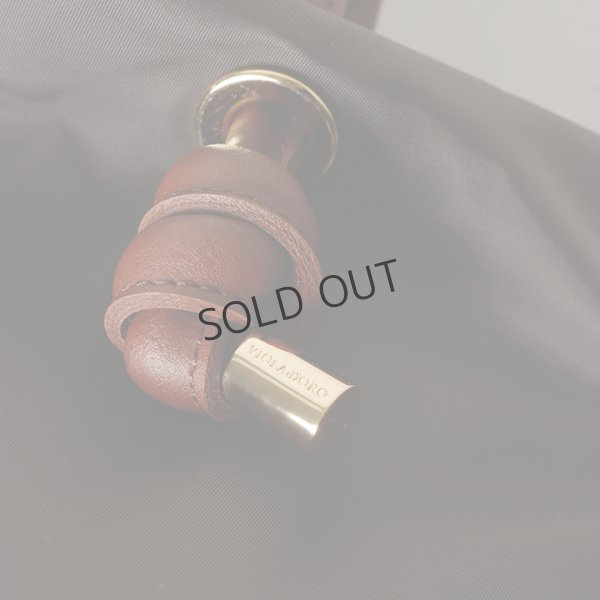画像3: {SOLD}VIOLAd'ORO ヴィオラドーロ BIANCA NYLON BAG{-BFS} (3)