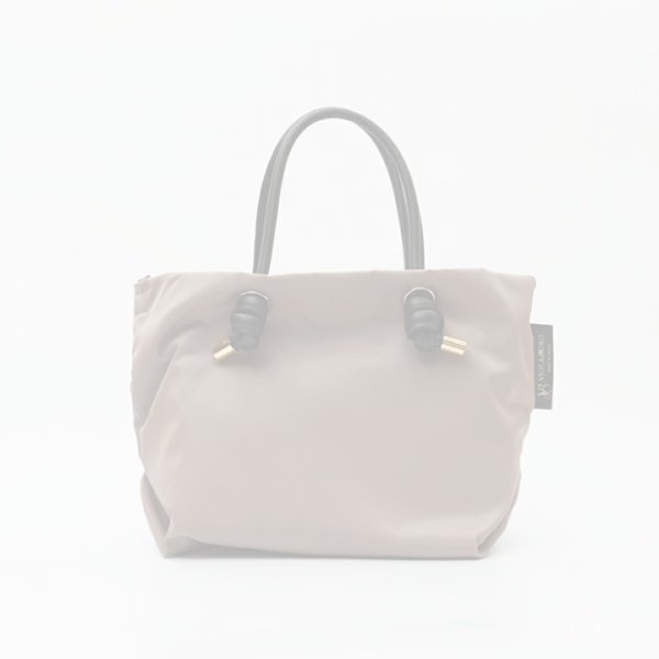 画像1: VIOLAd'ORO ヴィオラドーロ BIANCA NYLON BAG{-BFS} (1)