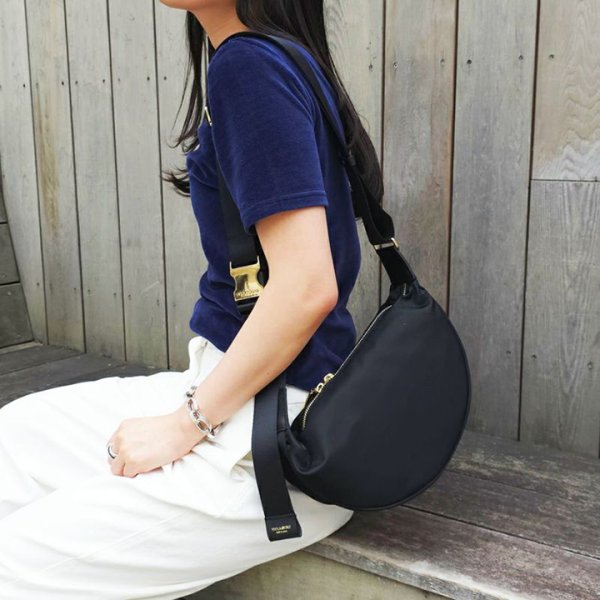 画像2:  ★先行予約商品★  VIOLAd'ORO ヴィオラドーロ BIANCA ナイロンボディバッグ{-BFS} (2)