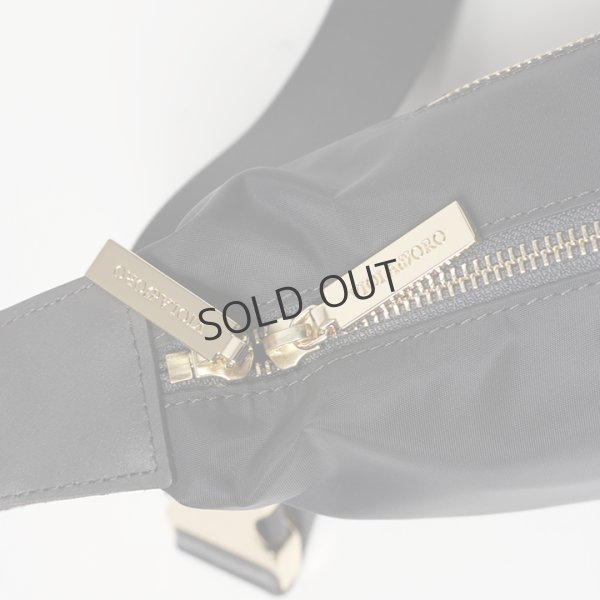 画像6: {SOLD}VIOLAd'ORO ヴィオラドーロ BIANCA ナイロンボディバッグ{-BFS} (6)