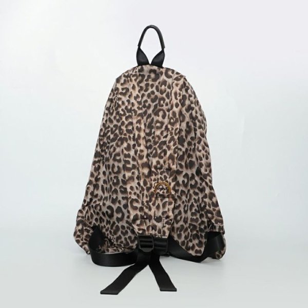 画像4:  ★先行予約商品★  VIOLAd'ORO ヴィオラドーロ GINO ナイロンバックパック レオパード柄{-BFS} (4)