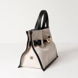 画像5: VIOLAd'ORO ヴィオラドーロ CANVAS BAG{-BFS} (5)