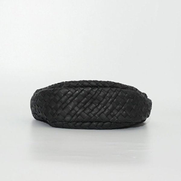 画像5:  ★先行予約商品★  VIOLAd'ORO ヴィオラドーロ MIRO レザーメッシュ三日月バッグ{-BFS} (5)