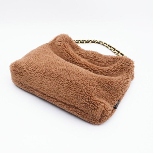 画像4: VIOLAd'ORO ヴィオラドーロ ELMO FUR BAG{-BEA} (4)