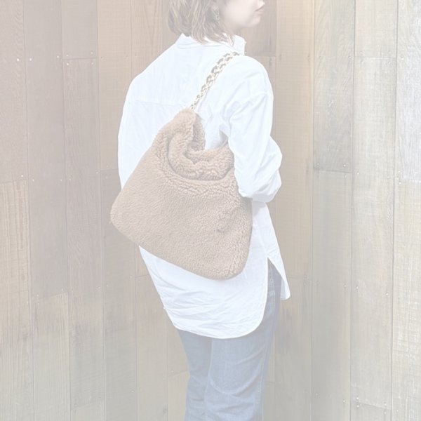 画像6:  {SOLD} VIOLAd'ORO ヴィオラドーロ ELMO FUR BAG{-BFS} (6)