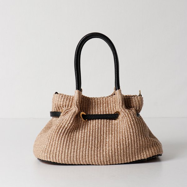 画像2: VIOLAd'ORO ヴィオラドーロ BASKET BAG{-BFS} (2)