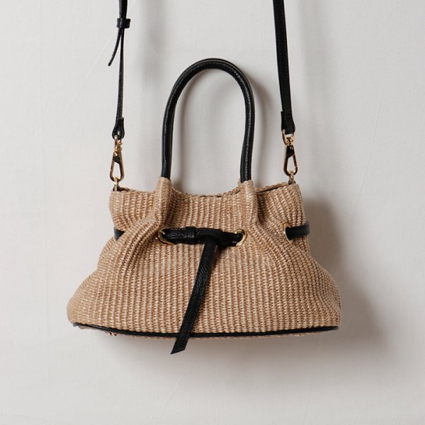 画像4: VIOLAd'ORO ヴィオラドーロ BASKET BAG{-BFS} (4)